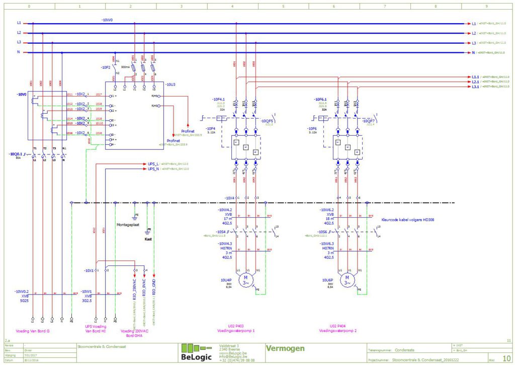 Elektrische schema's tekenen – Belogic Beerse